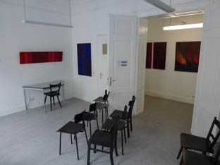 Ausstellungsrundgang in den Ateliers der wfk